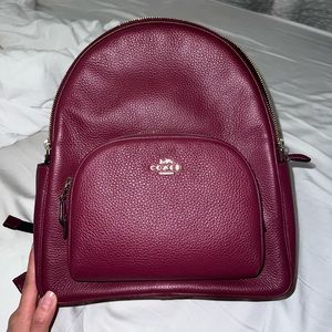 Coach Court Leather Backpack